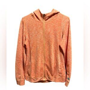 KUHL FullZip Up Hoodie Lightweight Sweatshirt Women's Small Coral pink Outdoor